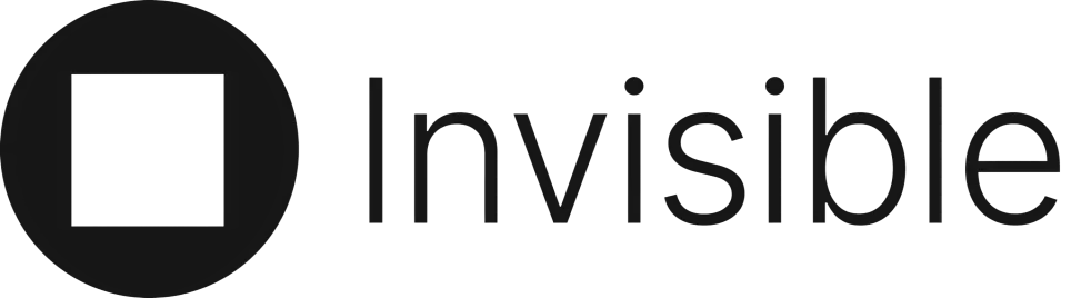 Invisible logo